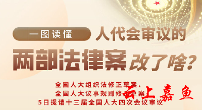 快看！人代会审议的两部法律案有啥亮点 