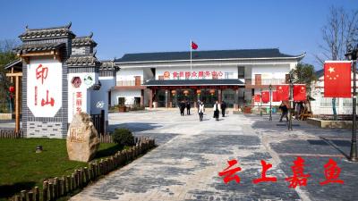 嘉鱼：空心村湾获“重生” 变身网红打卡地