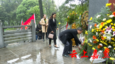 我县各单位持续开展“清明祭英烈”活动