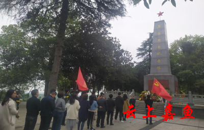 我县县直部门组织祭先烈 学党史 守初心 强使命