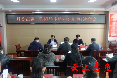 县委巡察工作领导小组召开2021年第1次会议