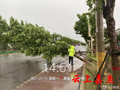 暴雨来袭，我县交通全力以赴保畅通