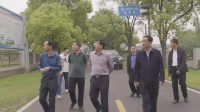市领导来我县检查备汛工作