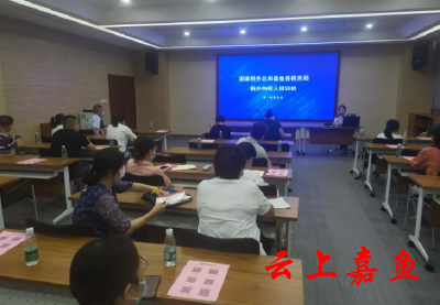 县税务局培训新办纳税人 让纳税人足不出户 