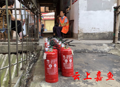 县公共资源交易中心为民筑牢消防安全屏障