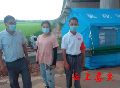 奋战在防疫一线的三湾村党员