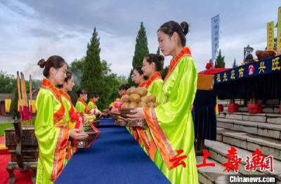 “华人老家”山西洪洞大槐树举办辛丑年中元节祭祖大典