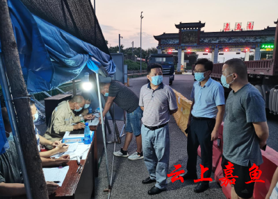 高铁岭镇严格守好嘉鱼南卡口