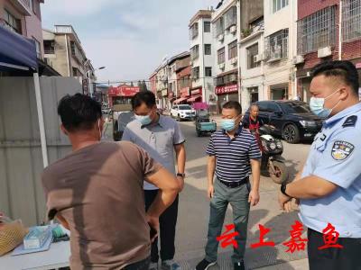 潘家湾镇开展中秋节疫情防控检查