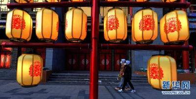沈阳：花灯美 年味浓