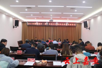 新街镇开展村（居）民委员会换届选举动员部署工作
