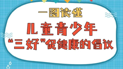 饮食好、运动好、睡眠好 中疾控等多家机构发起儿童青少年“三好”促健康倡议