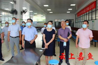 县领导检查国庆期间食品药品安全及常态化疫情防控工作