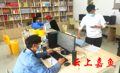 高铁岭镇送“苗”进厂  上门服务真方便