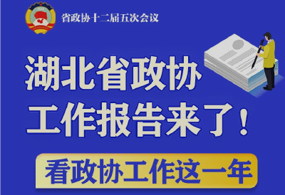 速读｜湖北省政协工作报告来了！看政协工作这一年