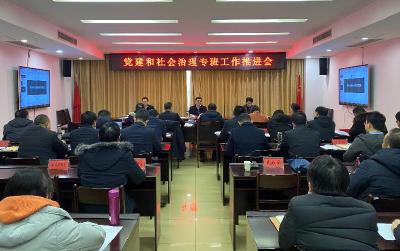 我县召开党建和社会治理专班工作推进会