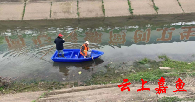 【文明嘉鱼】潘家湾镇组织开展河湖清洁专项行动