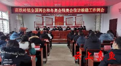 高铁岭镇召开信访维稳工作例会 