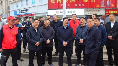 王永调研我县创文工作时强调：下足“绣花功夫” 以实实在在的创建成效不断提升群众的获得感幸福感