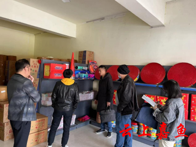 高铁岭镇开展清明节前烟花爆竹安全专项检查
