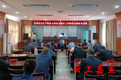 我县组织收听收看全省全市安全生产隐患大排查大整治工作推进会