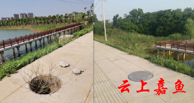 【文明嘉鱼】县数字城管指挥中心守护市民脚下安全