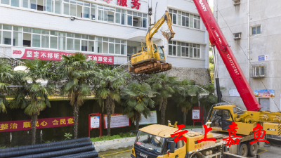 【文明嘉鱼】嘉鱼县融媒体中心老旧小区改造工程开工
