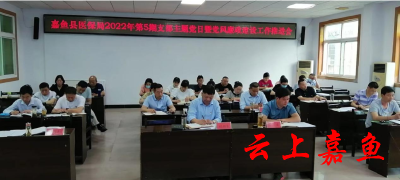 县医保局召开支部主题党日暨党风廉政建设工作推进会
