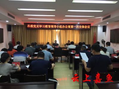 【下基层察民情解民忧暖民心】县委党史学习教育领导小组办公室第一次全体会议召开