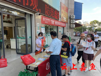 【文明嘉鱼】“守住钱袋子·护好幸福家”——嘉鱼县开展防范非法集资宣传活动