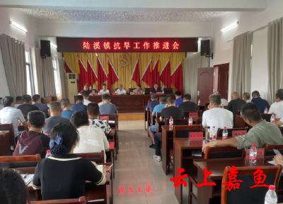 陆溪镇召开2022年抗旱工作推进会