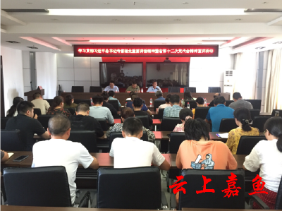 县领导到县水利和湖泊局宣讲习近平总书记考察湖北重要讲话精神暨省第十二次党代会精神