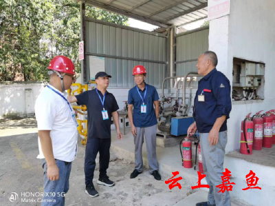 官桥镇开展高温期间安全生产检查