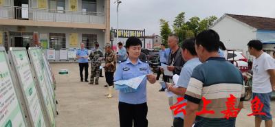 嘉鱼公安多措并举全力筑牢长江禁捕防线