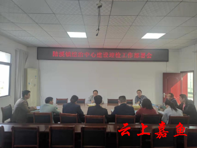 陆溪镇召开综治中心建设迎检工作部署会