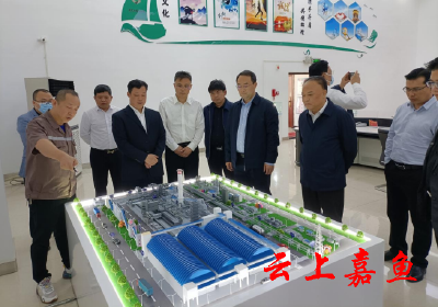 京山市领导一行来嘉考察学习