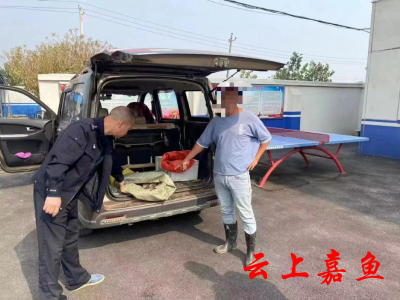 嘉鱼公安破获一起非法捕捞长江水产品案