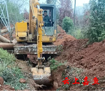 高铁岭镇加快推进小农水建设