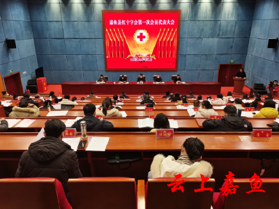 嘉鱼县红十字会第一次会员代表大会召开