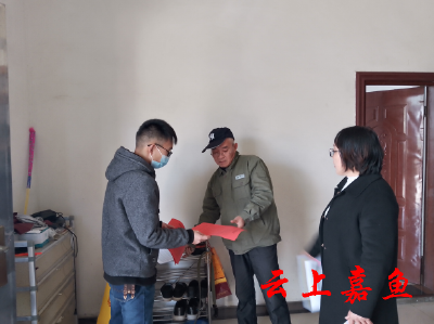 提高防范意识  远离非法集资——簰洲湾镇陈家坊村开展防范非法集资入户宣传活动