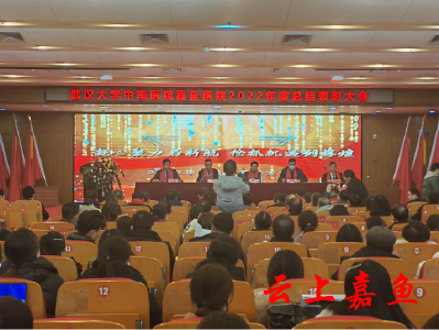 武汉大学中南医院嘉鱼医院召开2022年度总结表彰大会