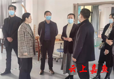 通山县考察团来嘉鱼县中医院考察调研