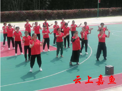 高铁岭镇：舞出美好生活