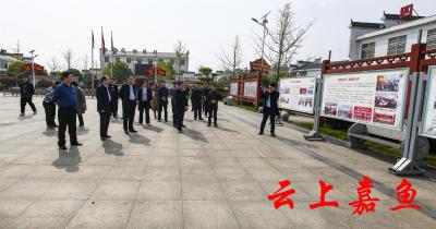 咸宁市2023年基层统战工作助力“共同缔造”第一季度拉练走进嘉鱼
