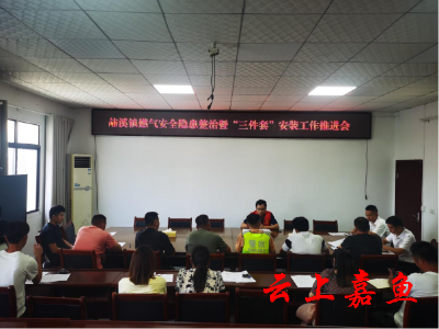 陆溪镇召开燃气安全隐患整治暨“三件套”安装工作推进会