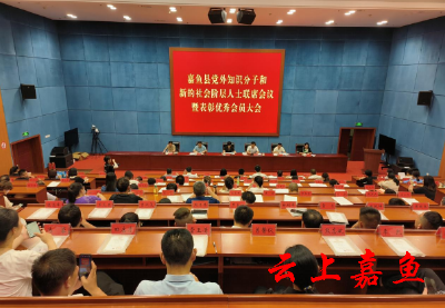 嘉鱼县党外知识分子和新的社会阶层人士联席会议暨表彰优秀会员大会召开