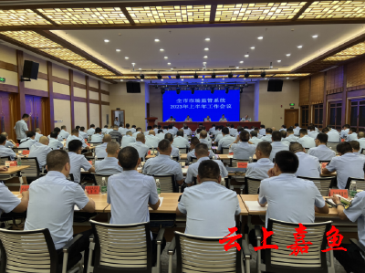 全市市场监管系统2023年上半年工作会在嘉召开