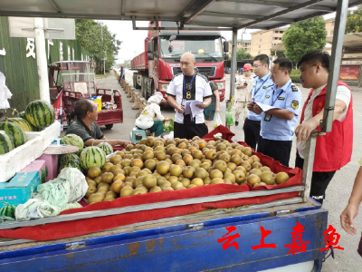 高铁岭镇集中开展小摊点食品安全专项检查