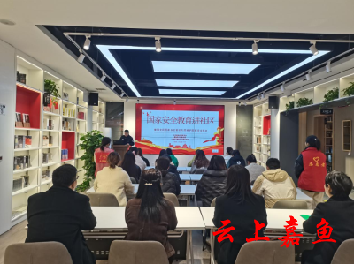 小湖社区：国家安全教育进社区