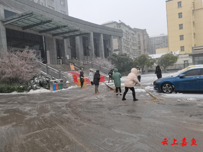 以动治“冻” 县民政局积极应对低温雨雪天气